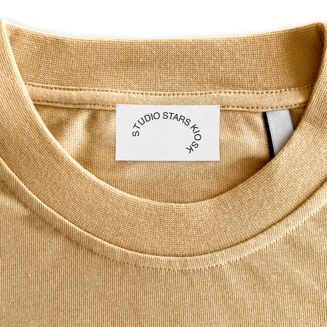 KIOSK Custom Neck Label.