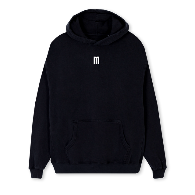 MERCURYSAMPLENINETEE_B Black Regular Hoodie.