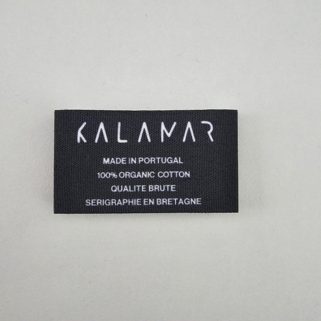 KALAMAR Custom Neck Label.