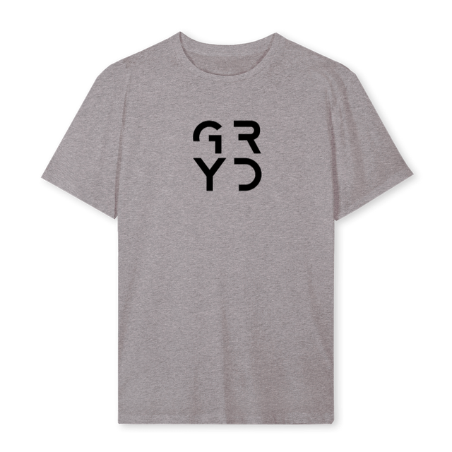 BLACKTEESTACKED_GM Grey Marl Regular Tee