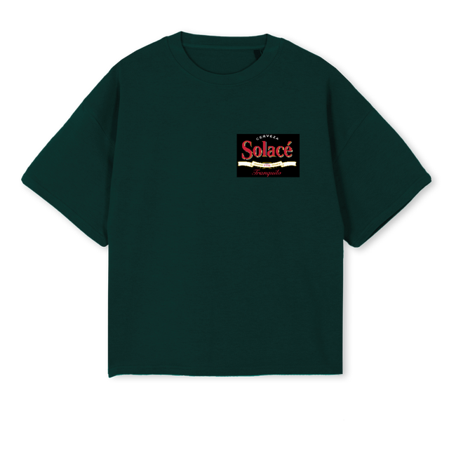 SOLACEBEER_3 Wild Green Oversized Boxy Tee.