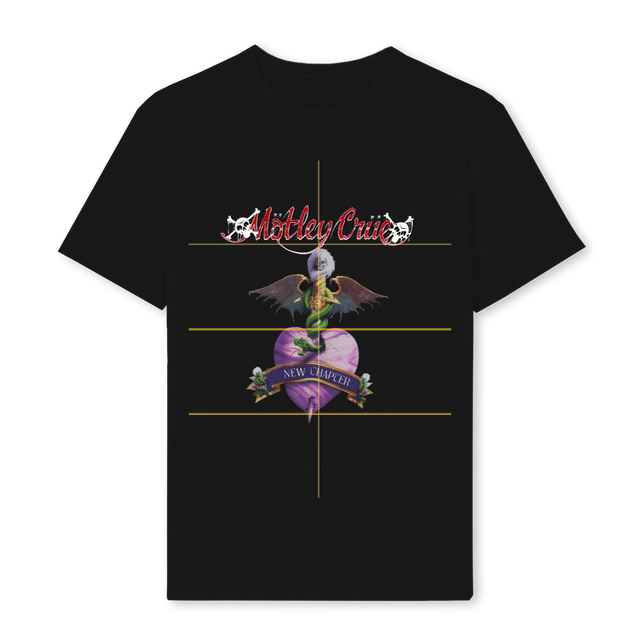 NCMOETCRUE Black Regular Tee.