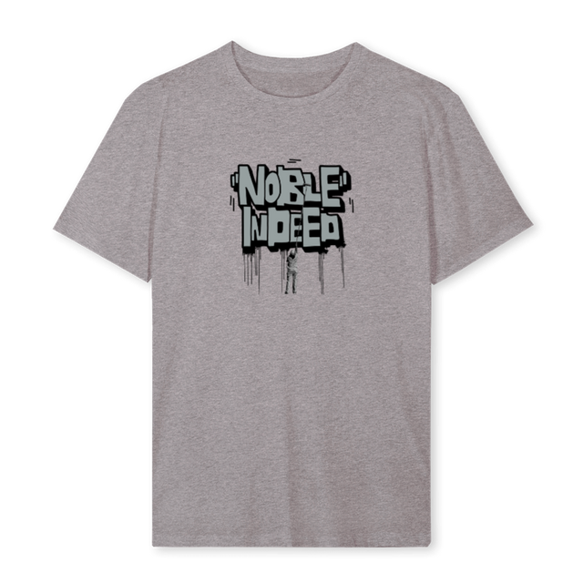 PAINTING_GM Grey Marl Regular Tee
