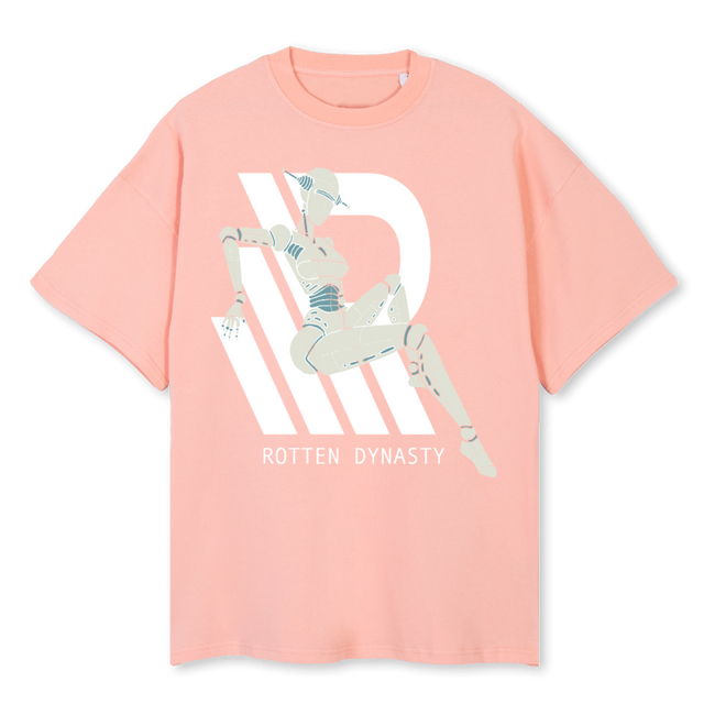 RBT PK Pink Clay Oversized Tee.