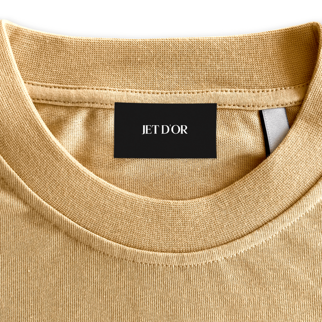 JET DOR Custom Neck Label.