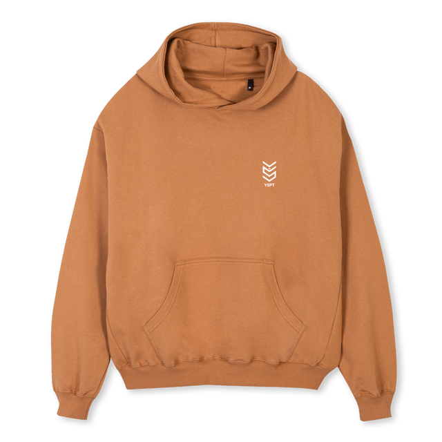 YSPT BASIC BLUE Camel Oversized Hoodie.