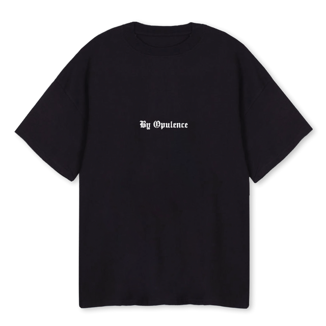 ROMANBYOPTEE_2 Black Oversized Tee.