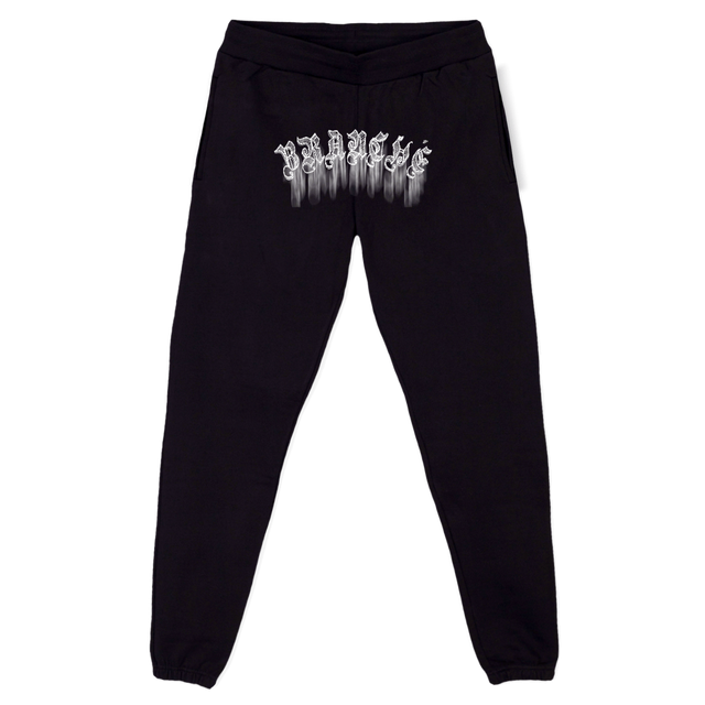 BOTTM Black Relaxed Sweatpants.