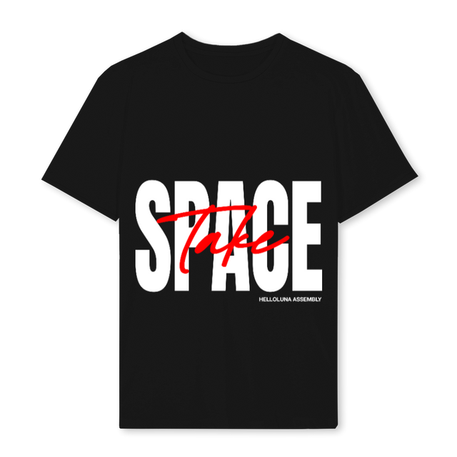 TAKESPACE_B Black Regular Tee