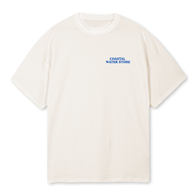 CWS MOCK_REG Vintage White Regular Tee