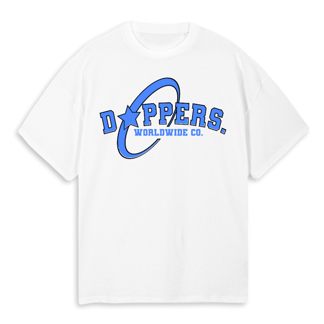 DOPPERS ATHLETIC White Oversized Tee.