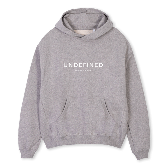 BLANKUKSIX Grey Marl Oversized Hoodie.