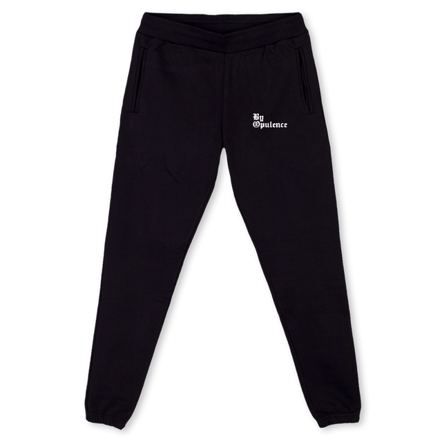 BYOPULENCEPANT Black Sweatpants.