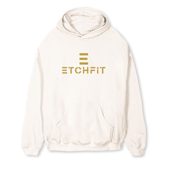 ETCHFITHOODIETEST Vintage White Regular Hoodie.