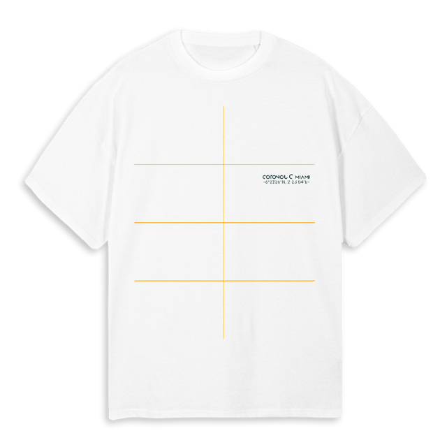 GREENWHITE STUDIOCOO White Oversized Tee.
