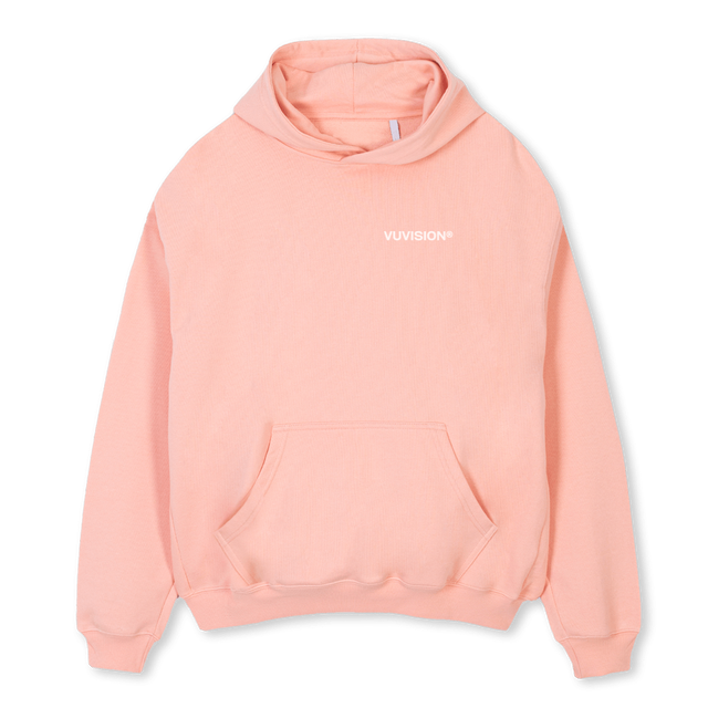 DEVDHOODIE Pink Clay Oversized Hoodie.