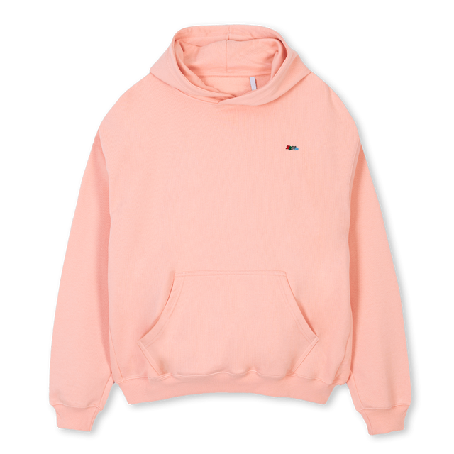 PINKCLAYSUMMERHOODIE Pink Clay Oversized Hoodie.
