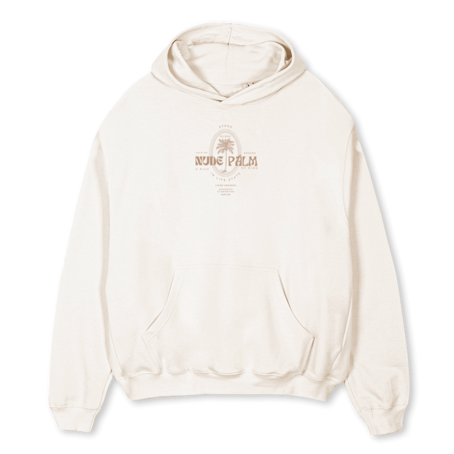 ISLANDHOODY Vintage White Oversized Hoodie.