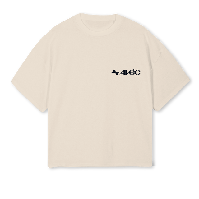 BEIGE_BOXY Natural Oversized Boxy Tee.