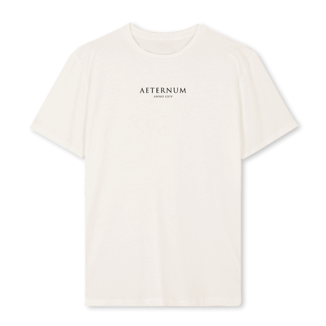 AETERNUMFRONTLXIV_VW Vintage White Regular Tee