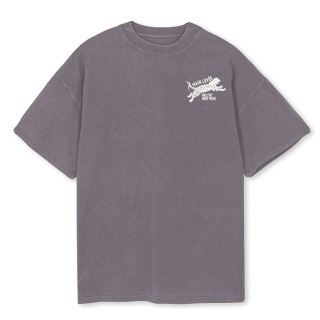 NOLITATIGER_PGT Pigment Grey Oversized Tee