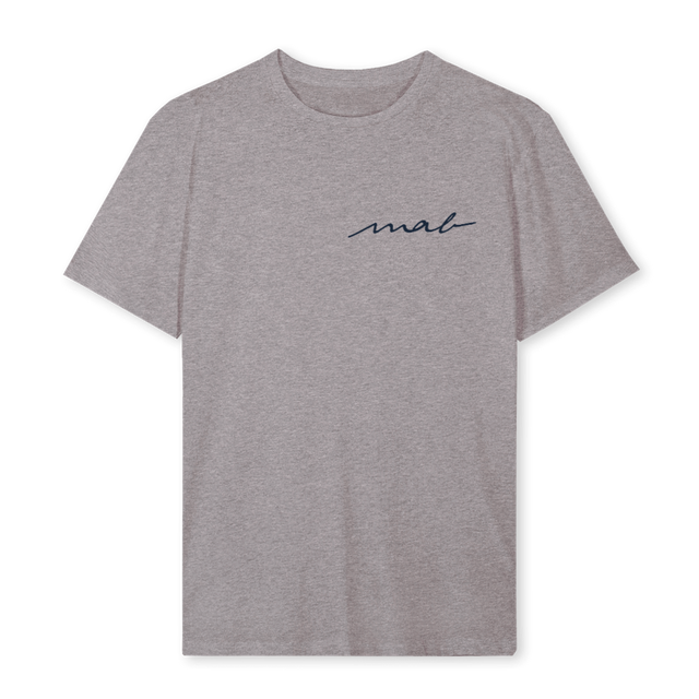 ECHANTILLON2 Grey Marl Regular Tee.