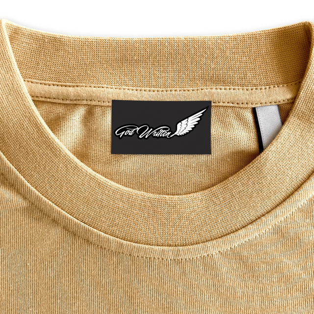 GODWRITTEN Custom Neck Label.