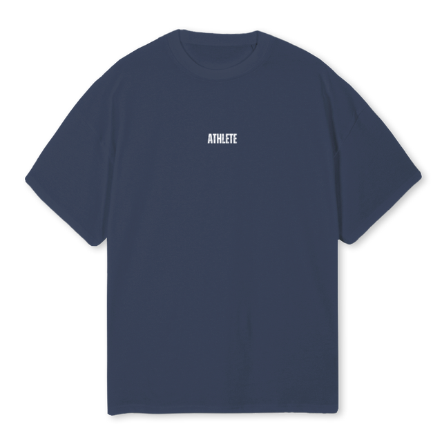 NKTEESLMCBLACK Navy Blue Oversized Tee