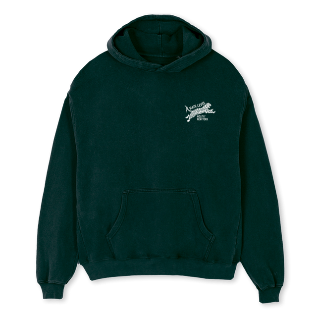 AMLCHINATOWNTIGER_WG Wild Green Oversized Hoodie.