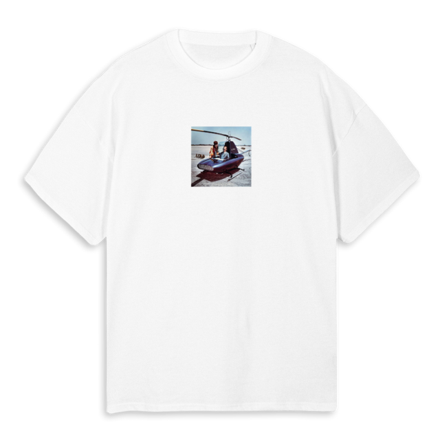 COPPER_W WHITE White Oversized Tee