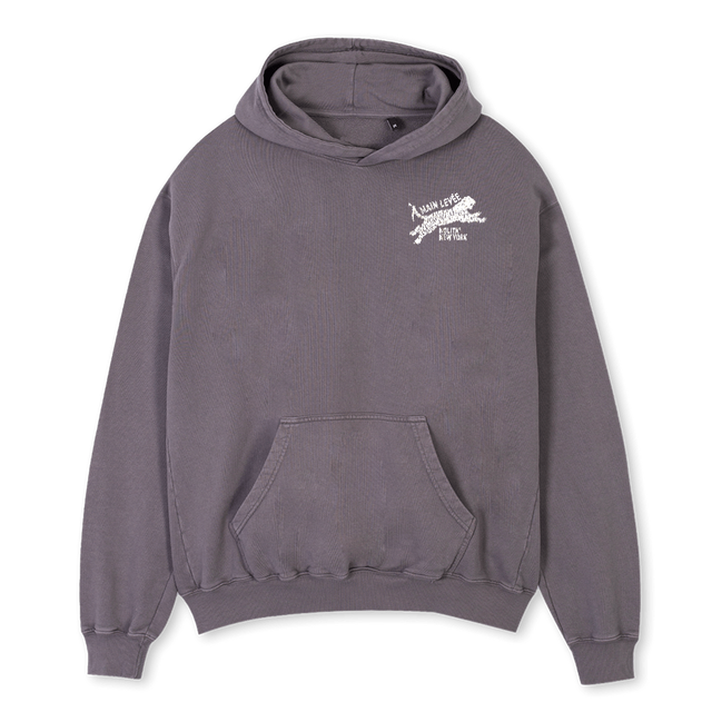 NOLITATIGER_PG Pigment Grey Oversized Hoodie