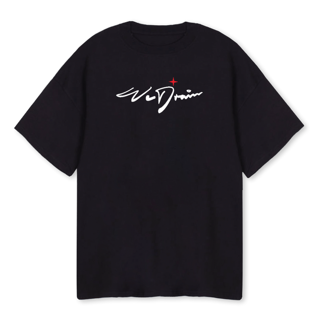 ASTRO WD B Black Oversized Tee.
