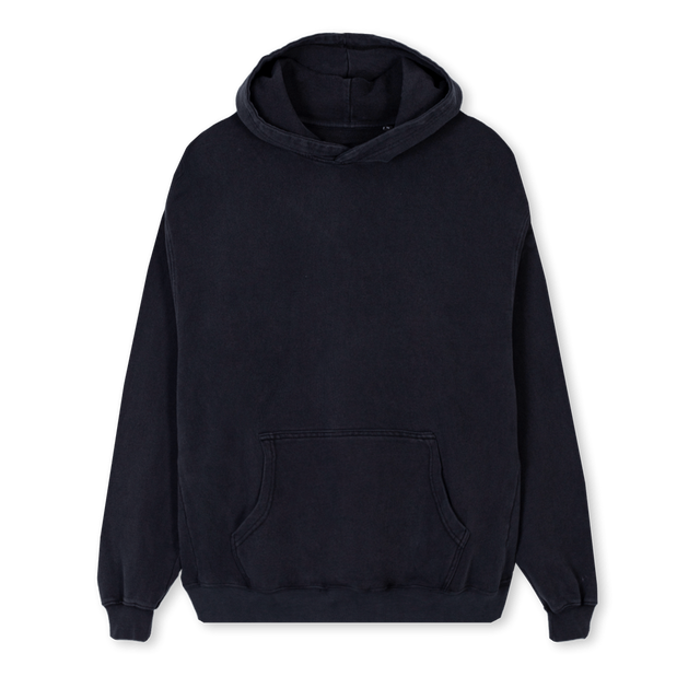 VINTBLKHOOD Vintage Black Regular Hoodie.