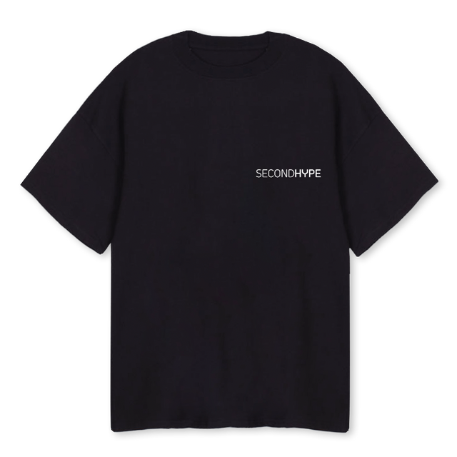 BARCODE COLLECTION Black Oversized Tee.