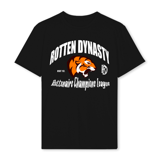 MASCOT BLK TIGER Black Regular Tee.