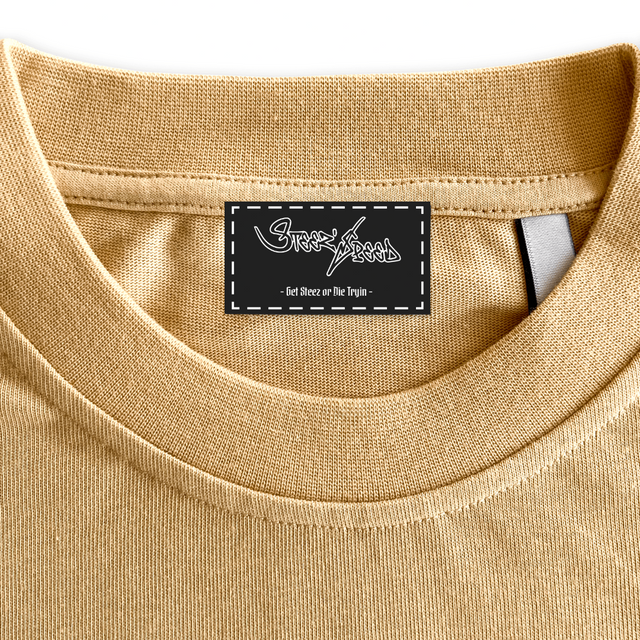 STEEZNSPEED Custom Neck Label.
