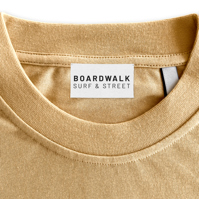 BOARDWALKMAINLABEL Custom Neck Label.