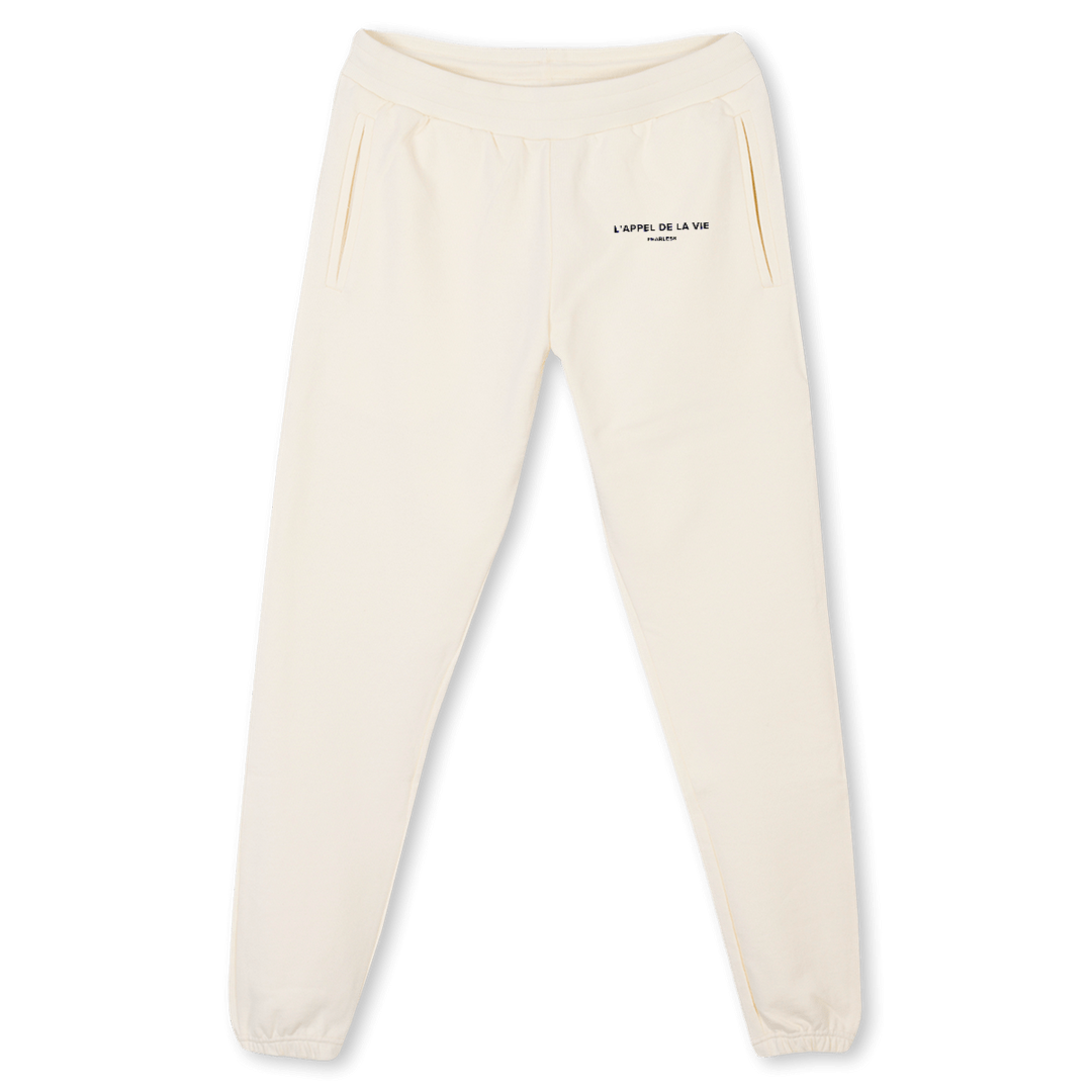 Cream Sweatpants