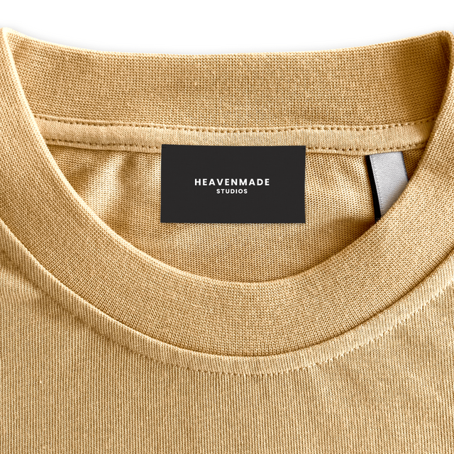 HEAVENMADE Custom Neck Label.