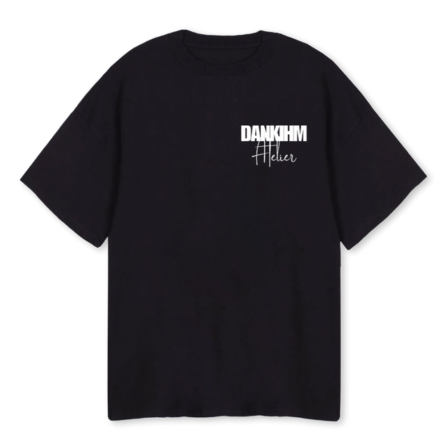 FOOTPRINTS Black Oversized Tee.