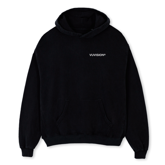 DEVDHOODIE Black Oversized Hoodie.