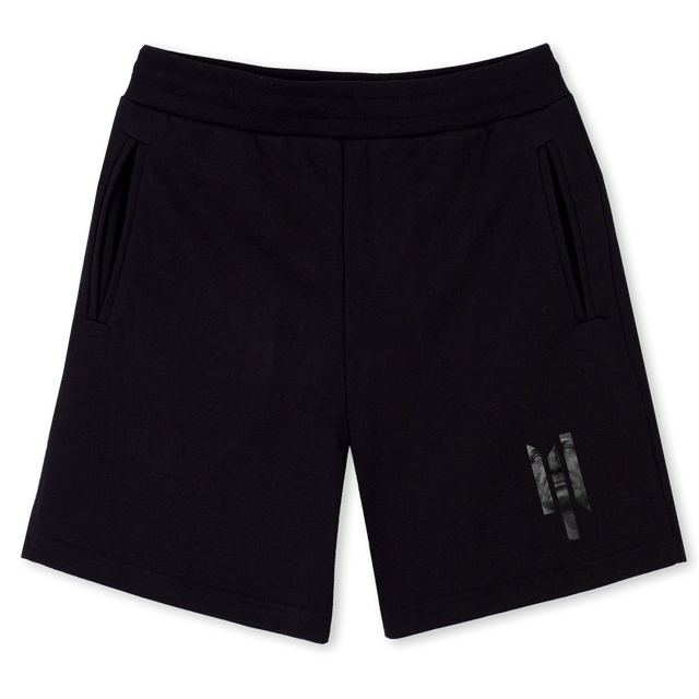 SHORTSCEZAR Black Sweatshorts.