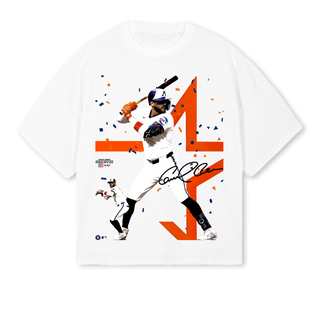 CORREA White Oversized Boxy Tee.