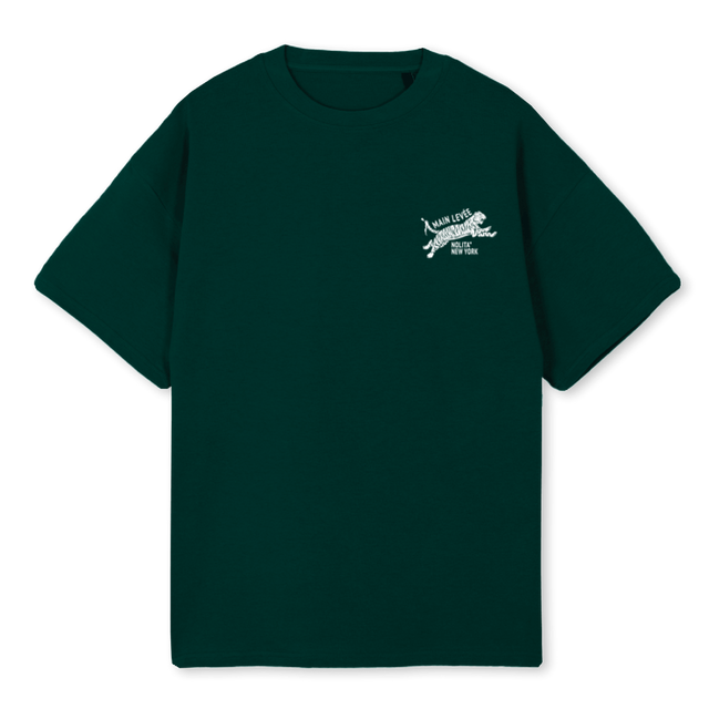AMLCHINATOWNTIGER_WG Wild Green Oversized Tee
