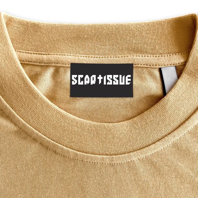 SCARTISSUE LAB Custom Neck Label.