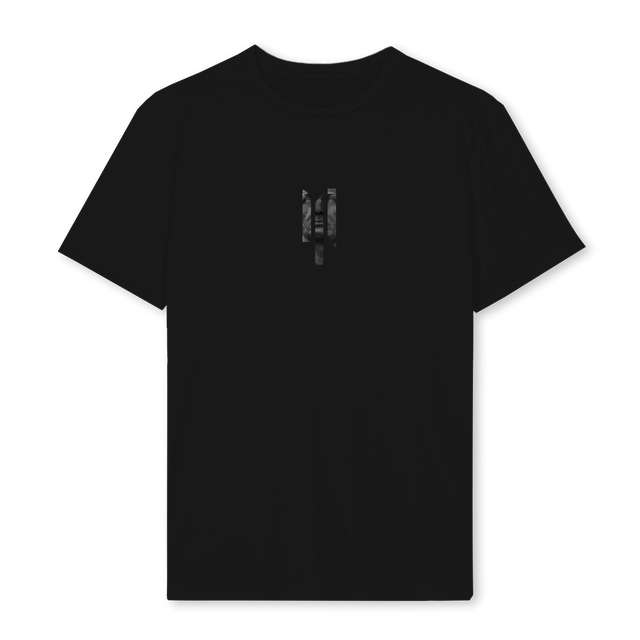 CEZARTEE Black Regular Tee.