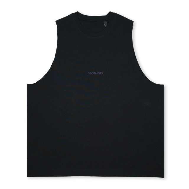 FTDOVSZ ULTRA VIOLET_DB Deep Black Oversized Vest