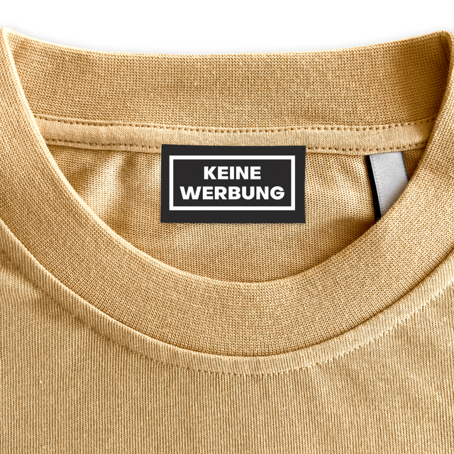 KEINEWERBUNG Custom Neck Label.