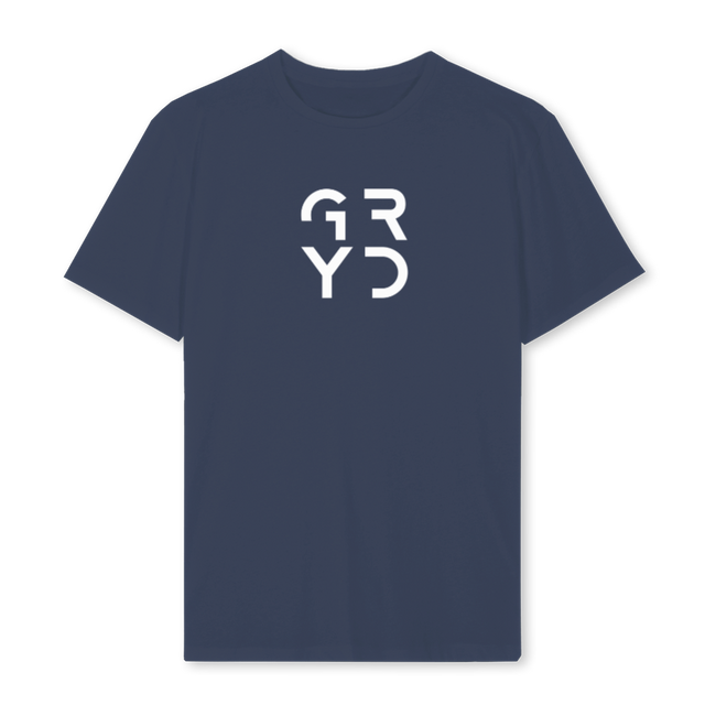 BLACKTEESTACKED_N Navy Blue Regular Tee