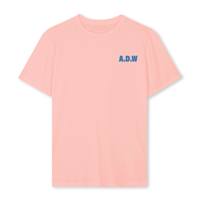 ADWBRUNNERVB_PC Pink Clay Regular Tee